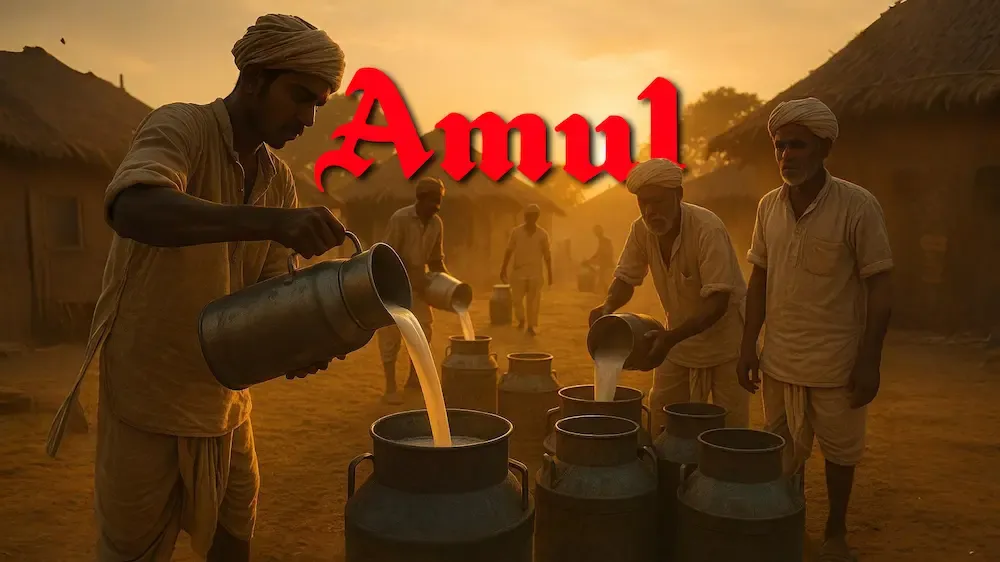 How Amul Rose From a Small Village Revolt to India’s Dairy Empire: A Cinematic Untold Story of Strategy, Grit & Reinvention