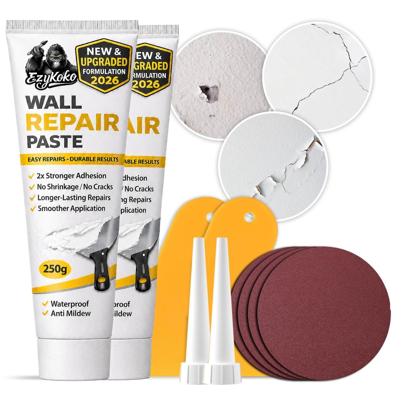 Wall crack repair